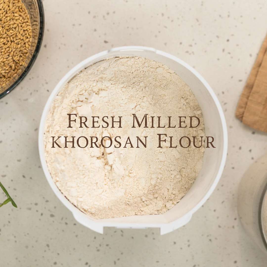 Organic Khorasan Fresh Milled Flour