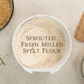 Organic Sprouted Spelt Fresh Milled Flour