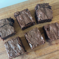 Double Chocolate Fresh Milled Einkorn Brownies