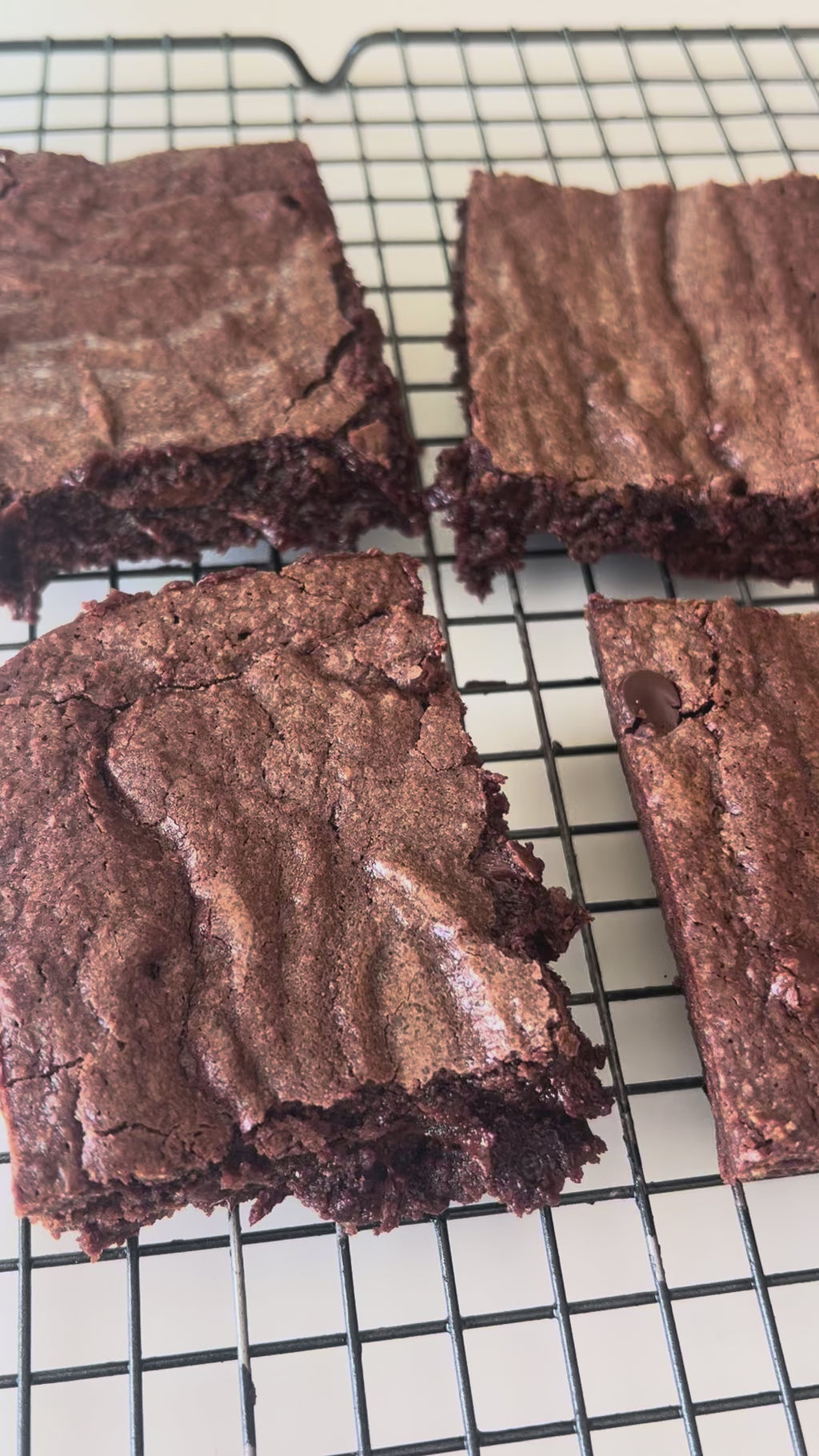 Double Chocolate Fresh Milled Einkorn Brownies