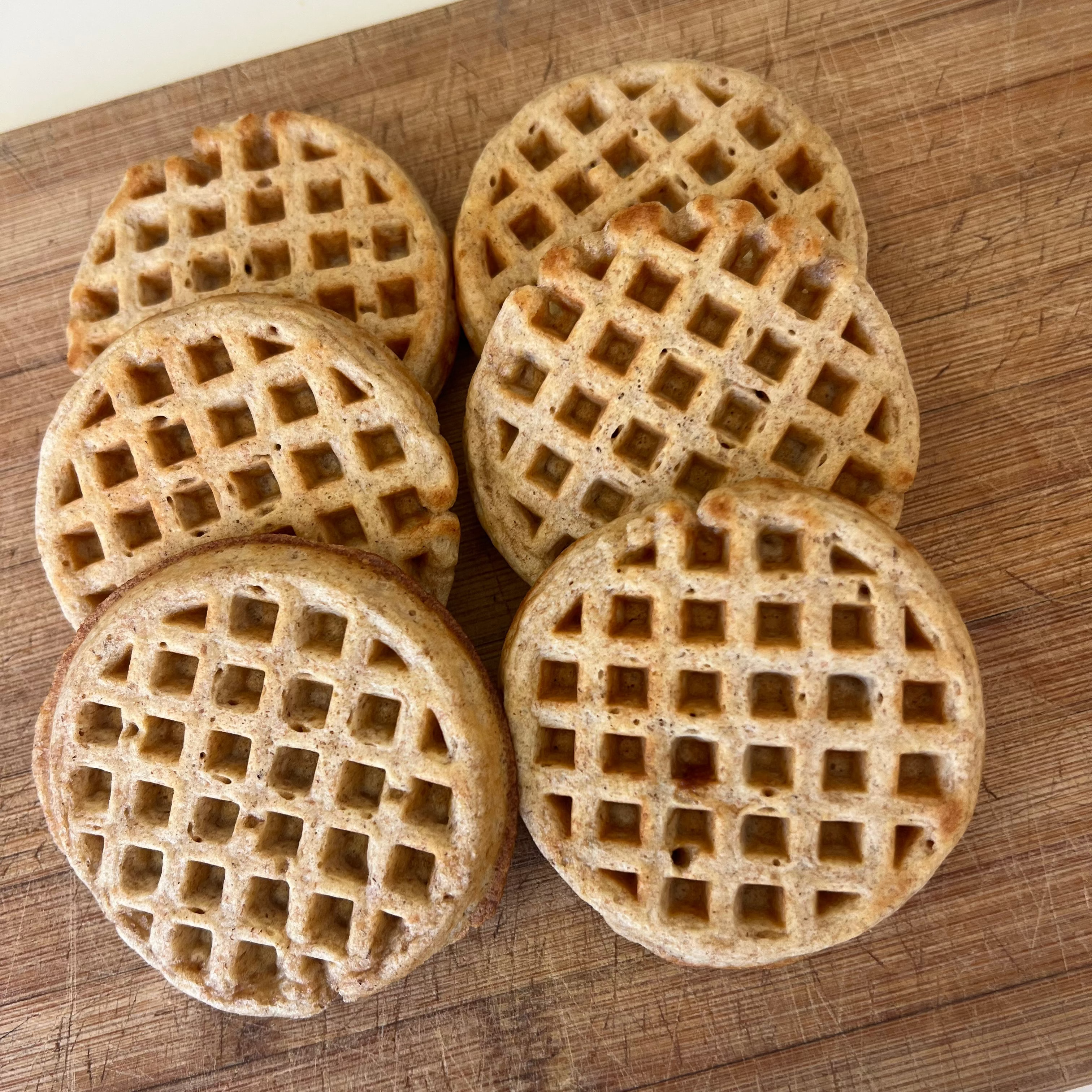 Sprouted Spelt Protein Waffles