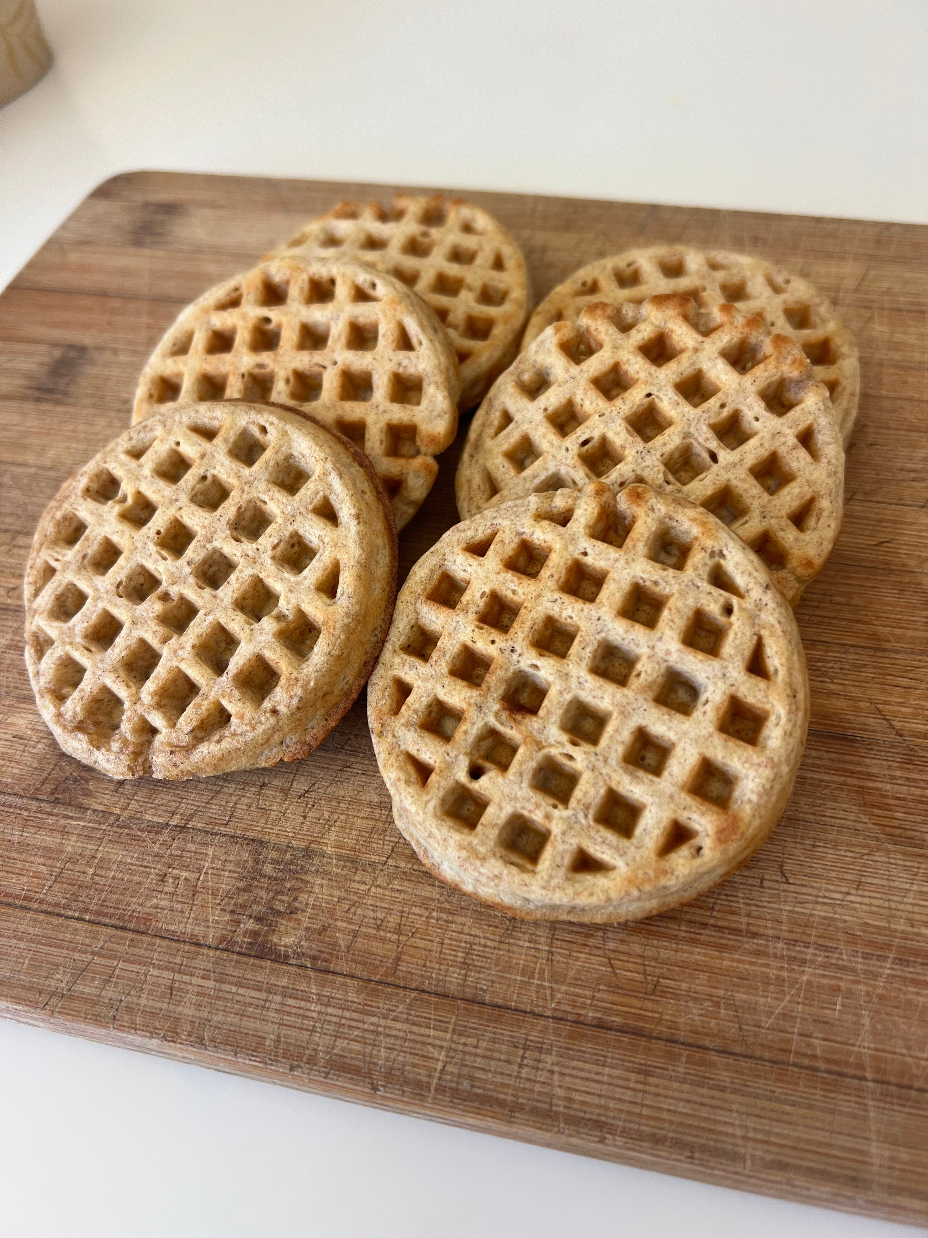 Sprouted Spelt Protein Waffles